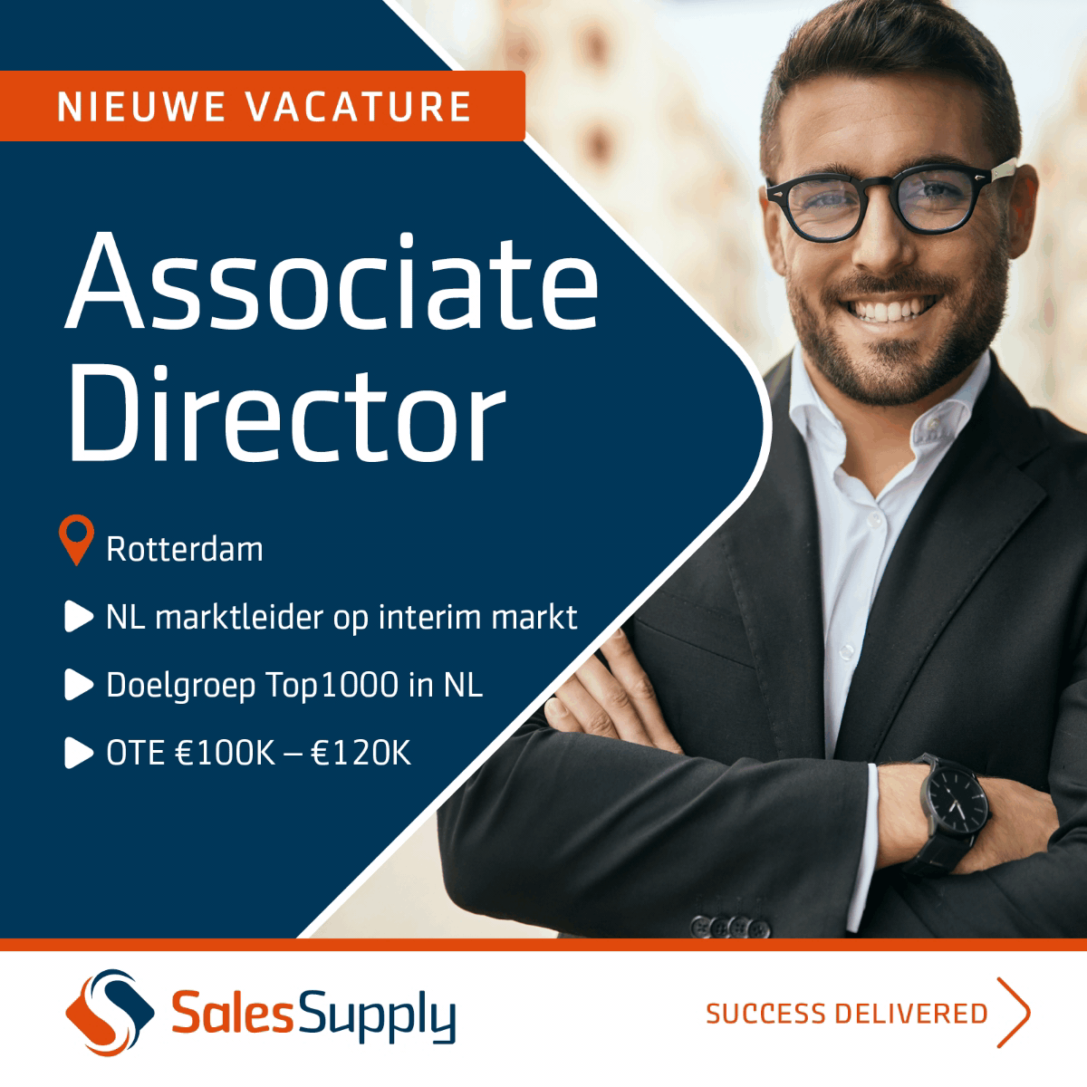 We zoeken een gedreven associate director in Rotterdam